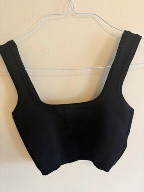 🖤 Lelis Collection Black Knit Crop Top